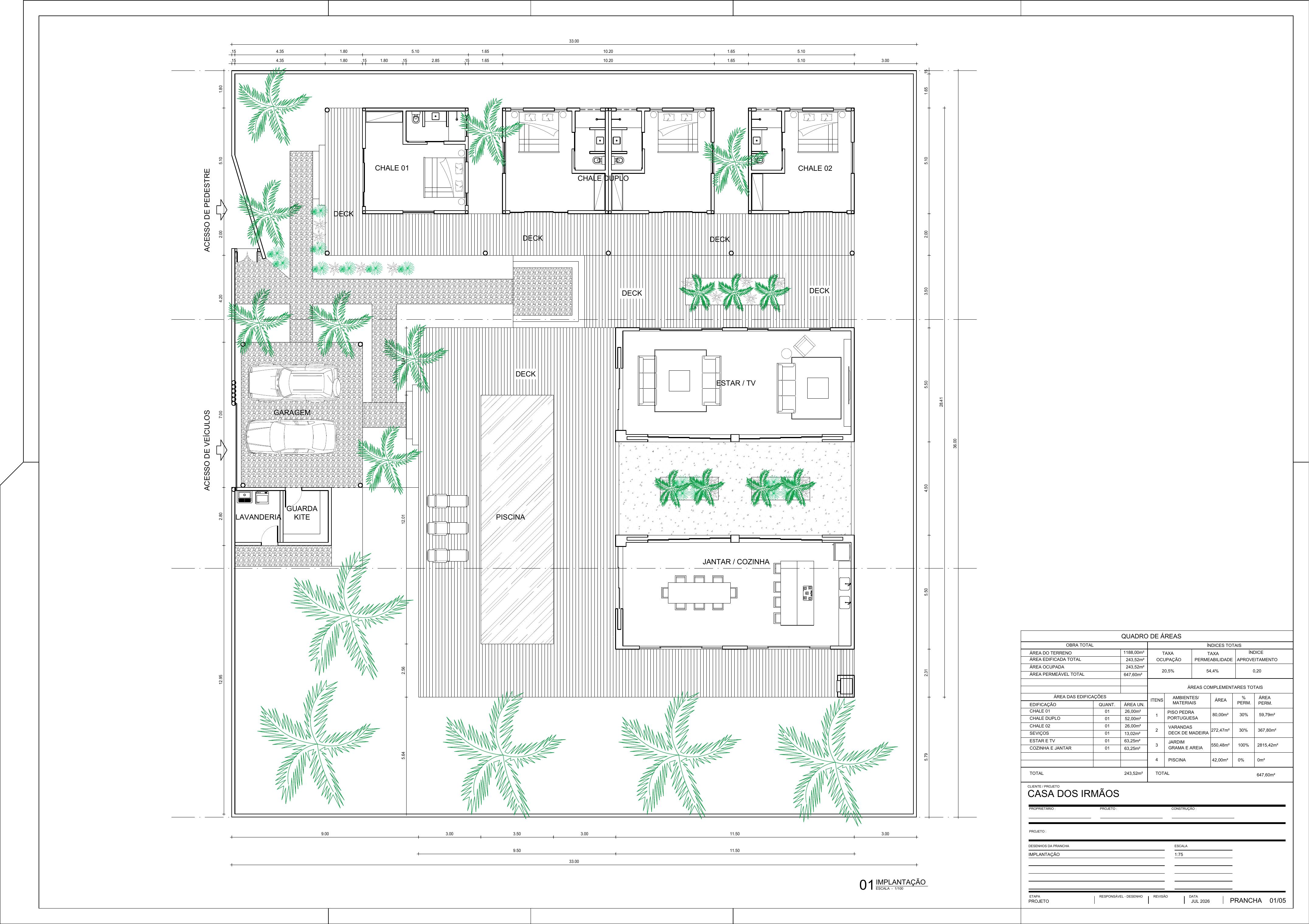 Plan d'architecte